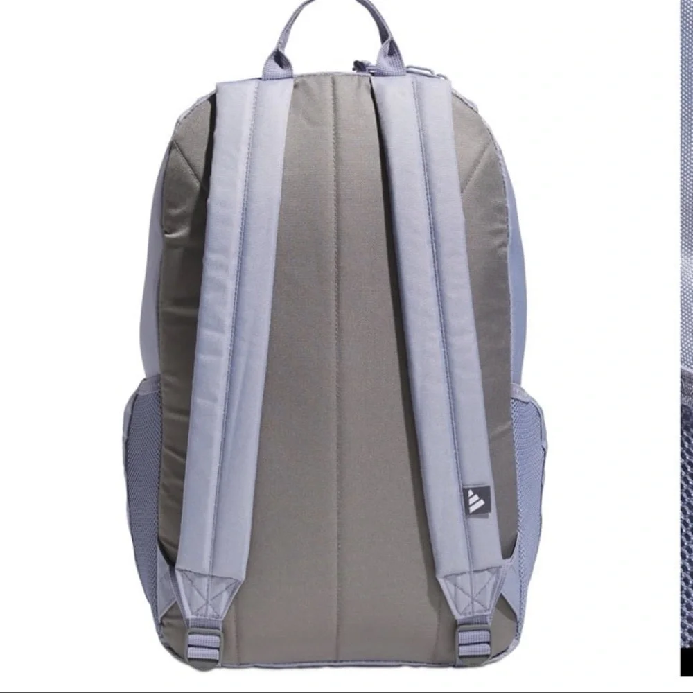 adidas Light Lavender Backpack with Padded Straps